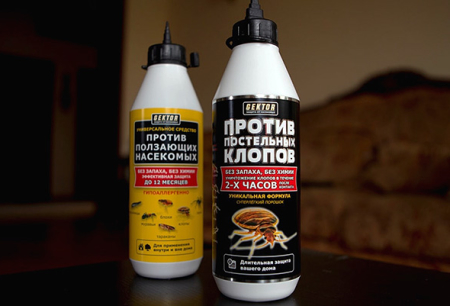 Rovarölő szerek Hector ágyi poloskától és más rovaroktól