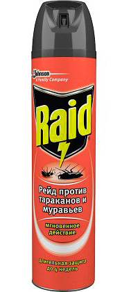 Αερόλυμα από κατσαρίδες Raid