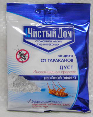 Σκόνη από κατσαρίδες Chisty Dom