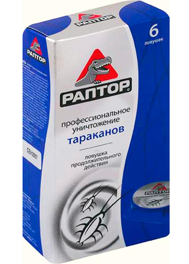 Παγίδες από κατσαρίδες Raptor