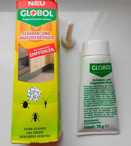 Πολύ αποτελεσματικό τζελ κατσαρίδας Globol (Globol)