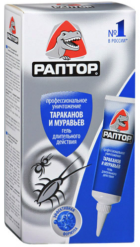 Τζελ από κατσαρίδες Raptor