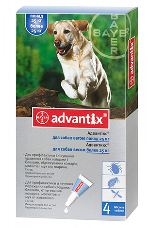 Advantix για ψύλλους