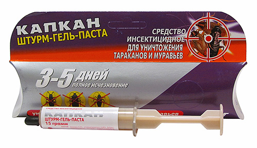 Gel-paste Storm για την καταστροφή κατσαρίδων και μυρμηγκιών