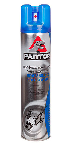 Aerosol Raptor από έρποντα έντομα (κατσαρίδες, μυρμήγκια, κοριοί)