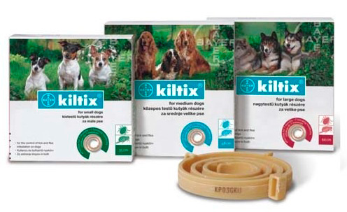 Gulerele de purici Kiltix