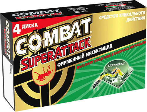 Εντομοκτόνο παγίδα κατά των μυρμηγκιών Combat SuperAttack