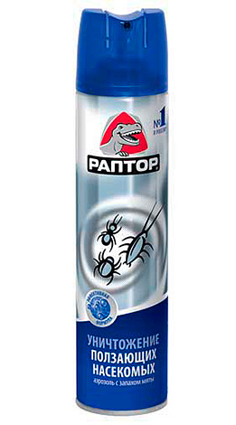Το Aerosol Raptor από έρποντα έντομα είναι αποτελεσματικό κατά των μυρμηγκιών