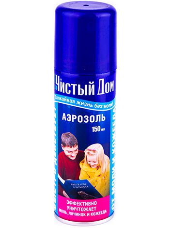 Aerosol Clean House από σκώρους
