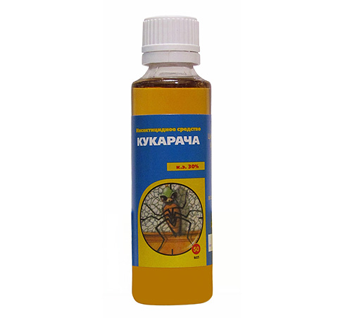 Înainte de utilizare, Cucaracha trebuie diluat cu apă.
