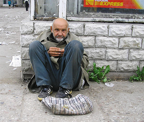 Τις περισσότερες φορές, οι ψείρες από λινά βρίσκονται σε αλήτες στο δρόμο.