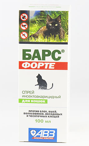 Μπάρες ψεκασμού ψύλλων (για γάτες)