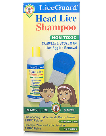 Le shampooing contre les poux LiceGuard est bon pour les enfants