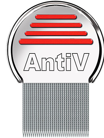 Peigne pour peigner les poux et les lentes AntiV