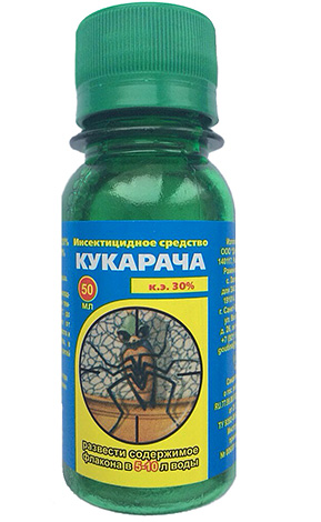 Το συμπύκνωμα σπρέι Cucaracha είναι αποτελεσματικό κατά των κοριών, αλλά έχει μια δυσάρεστη οσμή