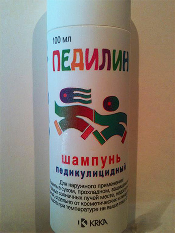 Παιδικοκτόνο σαμπουάν Pedilin