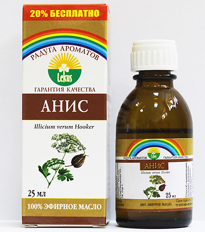 Όπως και άλλα αιθέρια έλαια, το γλυκάνισο μπορεί να επιβραδύνει ελαφρώς τη διαδικασία αναπαραγωγής των ψειρών.