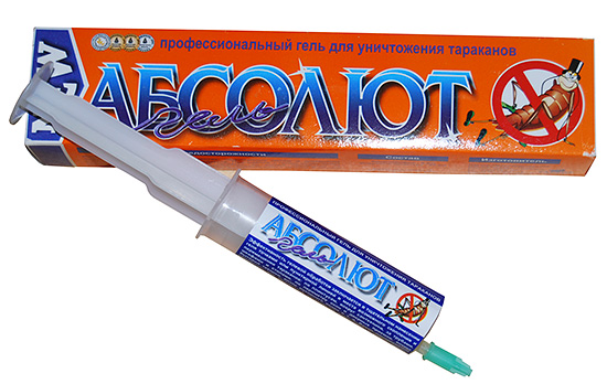Τζελ για την καταστροφή των εντόμων Absolut