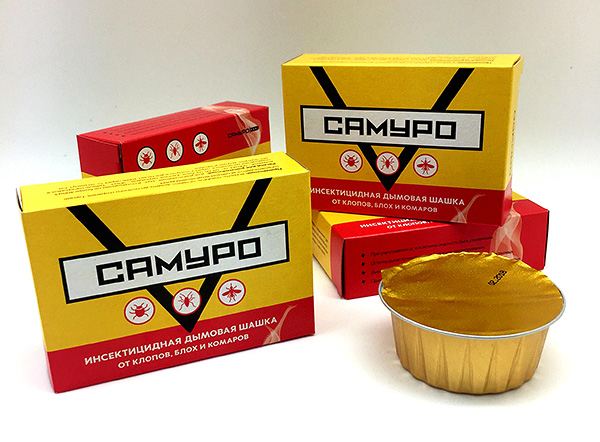 Καπνοβόμβα Samuro για έλεγχο εντόμων