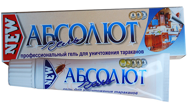 Τζελ για την καταστροφή των κατσαρίδων Absolut