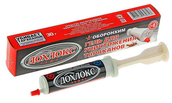Τζελ για την καταστροφή των κατσαρίδων Dohlox