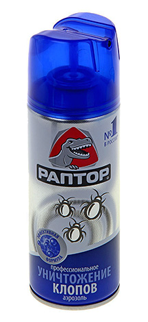 Aerosol Raptor για την καταστροφή κοριών