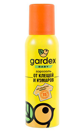 Aerosol Gardex Baby από τσιμπούρια και κουνούπια