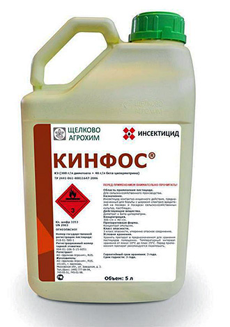 Το Kinfos είναι ένα άλλο αποτελεσματικό φάρμακο για την αντιμετώπιση των ακάρεων της αράχνης